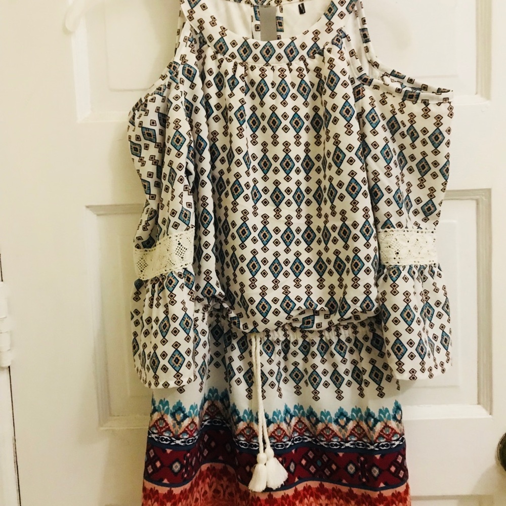 Designed colored, Marshall’s romper